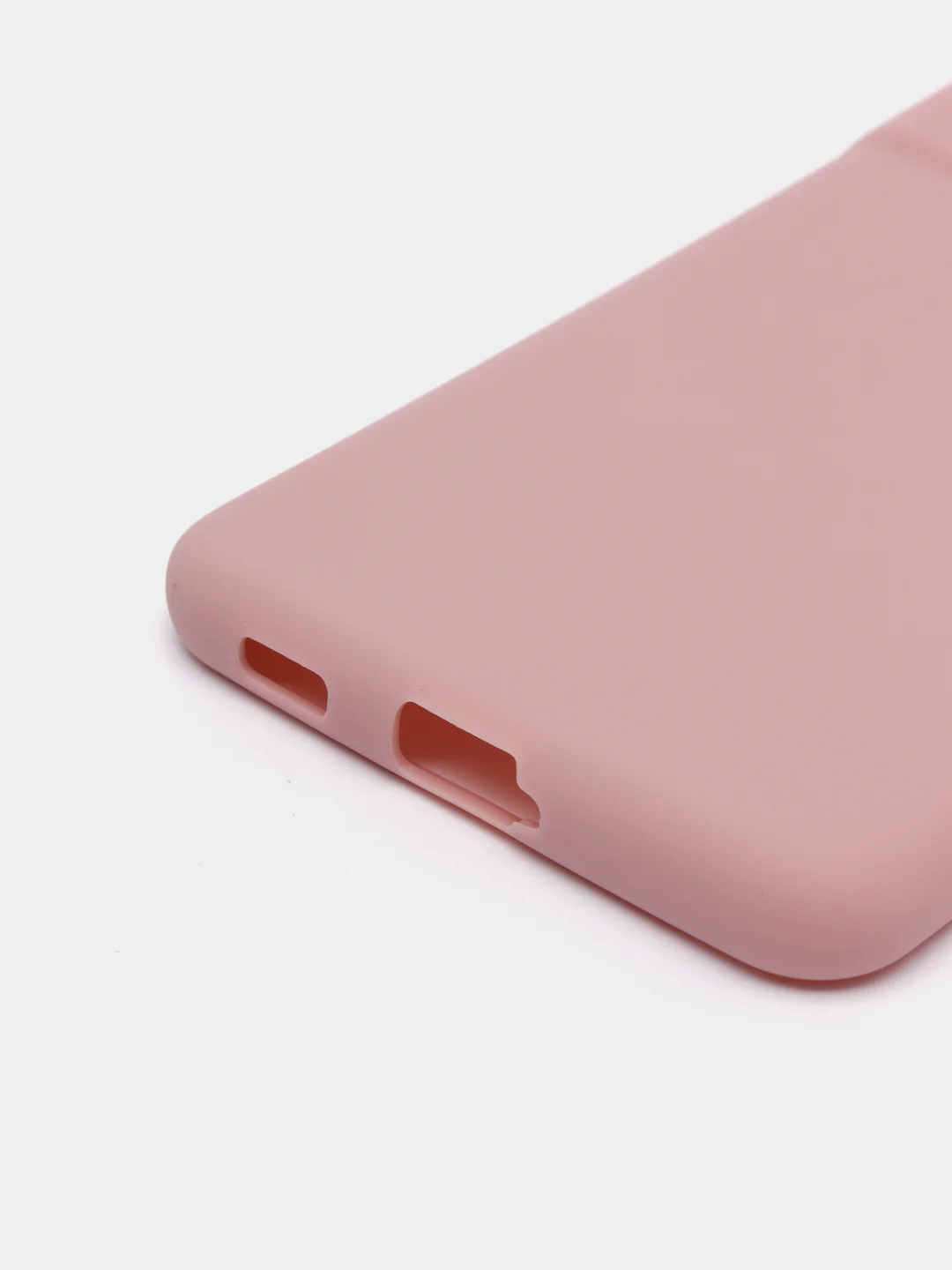 Бежевый чехол для Samsung G990B/S21 FE, силиконовый