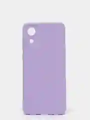 Сиреневый чехол для Samsung A03 Core/A032F силиконовый