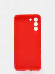 Красный чехол для Samsung G990B/S21 FE, силиконовый
