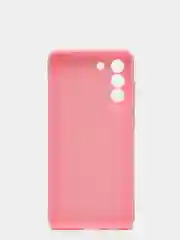 Розовый чехол для Samsung G990B/S21 FE, силиконовый