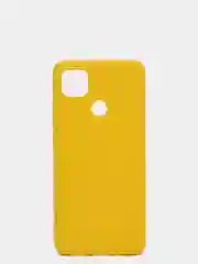 Желтый чехол для Xiaomi Redmi 9С силиконовый матовый однотонный