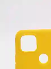 Желтый чехол для Xiaomi Redmi 9С силиконовый матовый однотонный