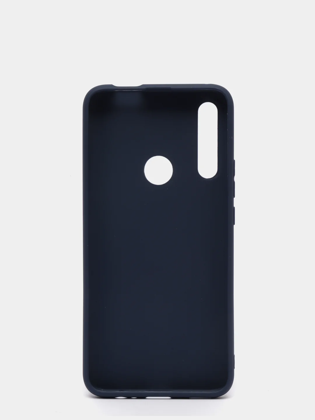 Синий чехол для Huawei P Smart Z/Honor 9X силиконовый матовый однотонный