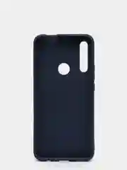 Синий чехол для Huawei P Smart Z/Honor 9X силиконовый матовый однотонный