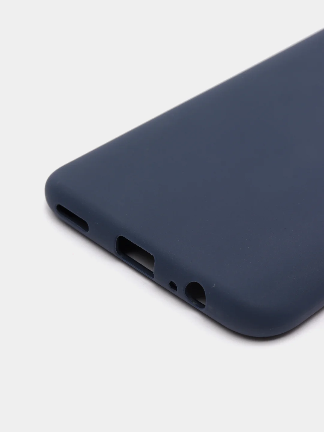 Синий чехол для Huawei P Smart Z/Honor 9X силиконовый матовый однотонный