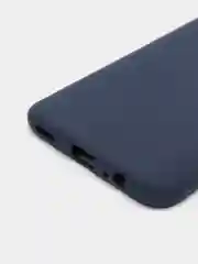 Синий чехол для Huawei P Smart Z/Honor 9X силиконовый матовый однотонный