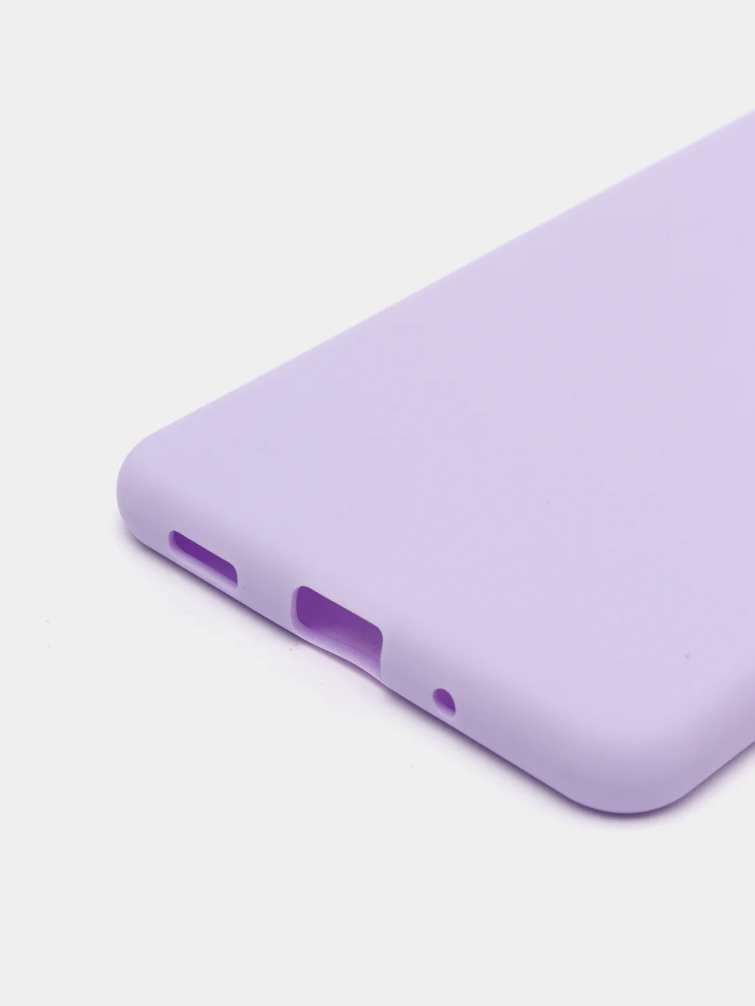 Сиреневый чехол для Samsung M52/M526B силиконовый