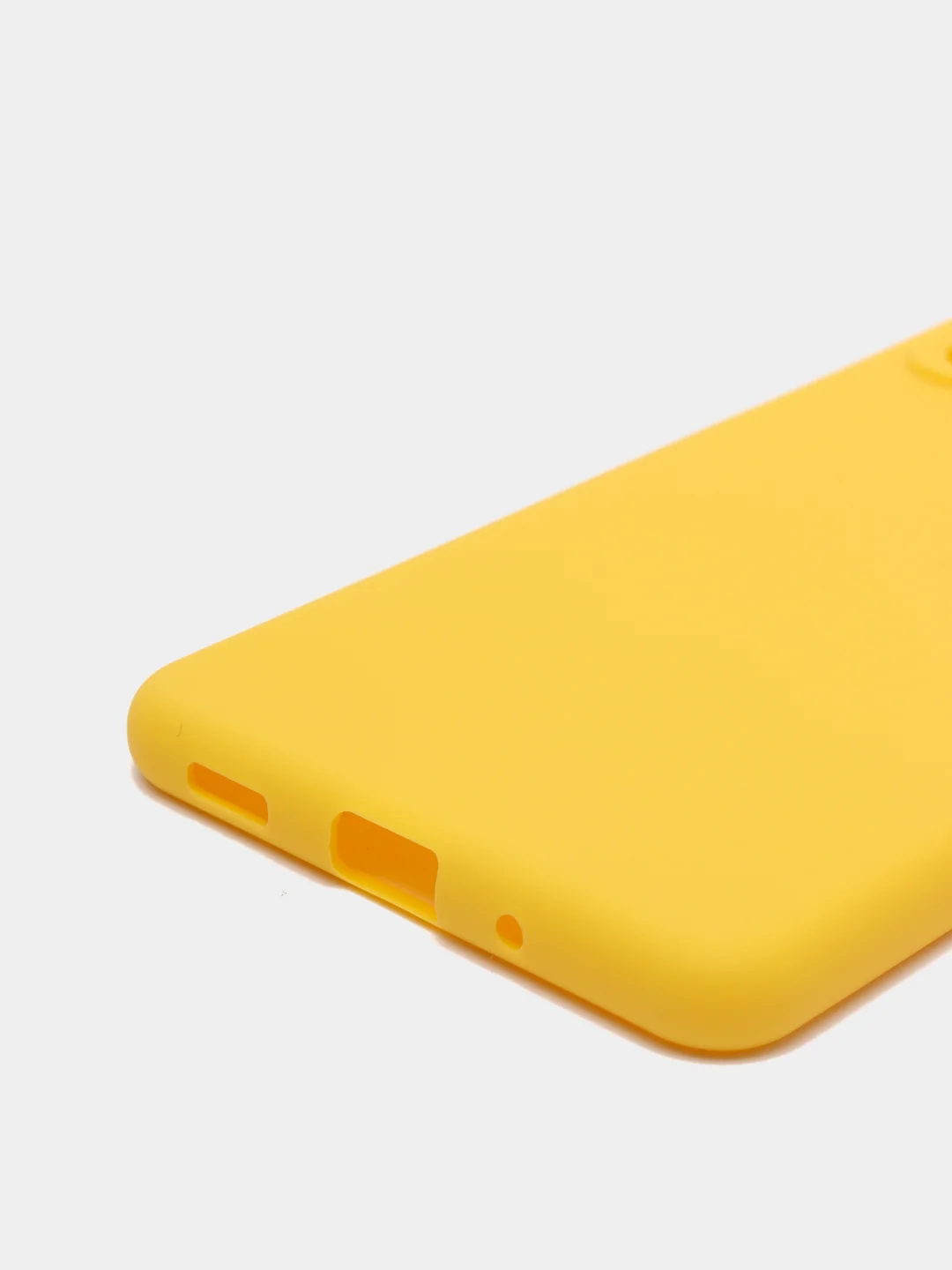 Желтый чехол для Samsung M52/M526B силиконовый