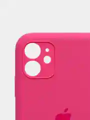Конфетный чехол Silicone Case iPhone 11 с защитой камеры с бархатной подкладкой