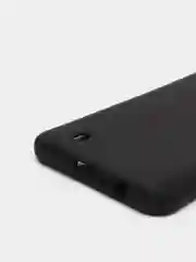 Черный чехол для Realme C20/C11 (2021) силиконовый матовый однотонный
