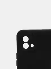 Черный чехол для Realme C20/C11 (2021) силиконовый матовый однотонный