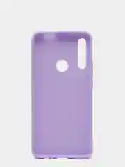 Сиреневый чехол для Huawei P Smart Z/Honor 9X силиконовый матовый однотонный