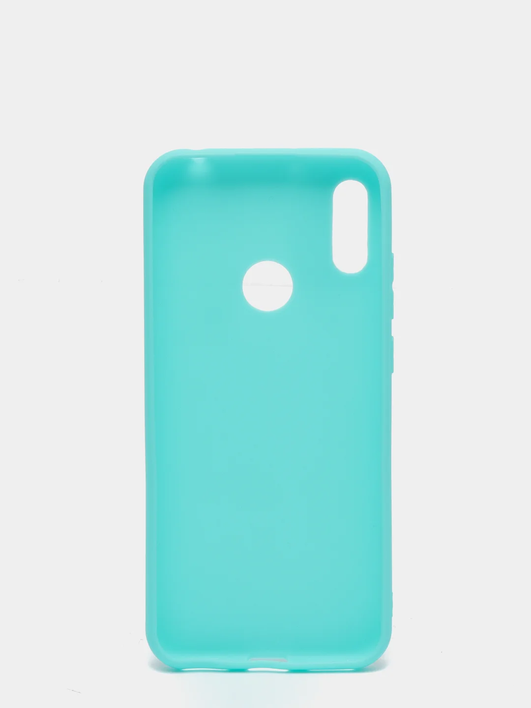 Бирюзовый чехол для Huawei Honor 8A/Y6 2019 силиконовый матовый однотонный
