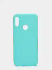 Бирюзовый чехол для Huawei Honor 8A/Y6 2019 силиконовый матовый однотонный