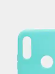 Бирюзовый чехол для Huawei Honor 8A/Y6 2019 силиконовый матовый однотонный