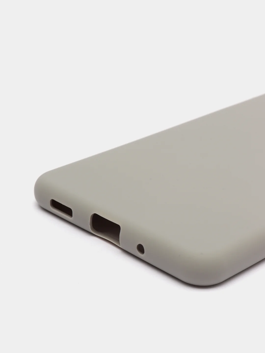 Серый чехол для Samsung M52/M526B силиконовый