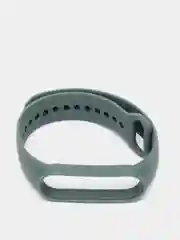 Лесной зеленый ремешок для Xiaomi Mi Band 5 / 6 / 7, силиконовый