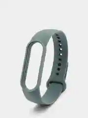 Лесной зеленый ремешок для Xiaomi Mi Band 5 / 6 / 7, силиконовый
