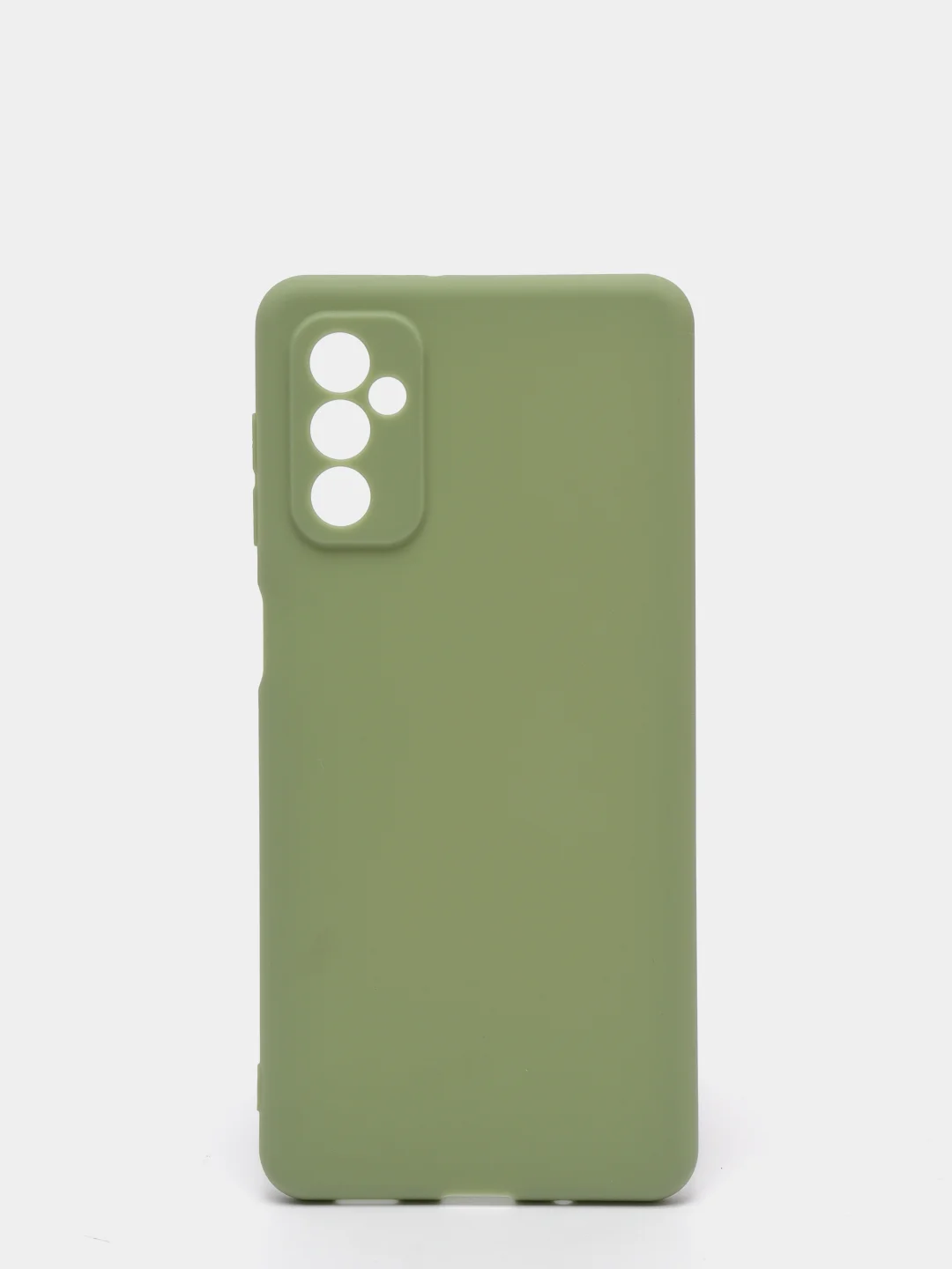 Оливковый чехол для Samsung M52/M526B силиконовый