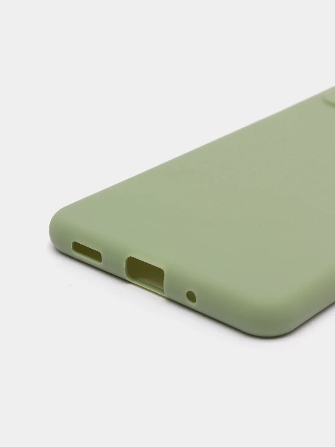 Оливковый чехол для Samsung M52/M526B силиконовый