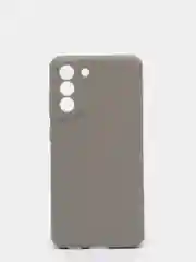 Серый чехол для Samsung G990B/S21 FE, силиконовый