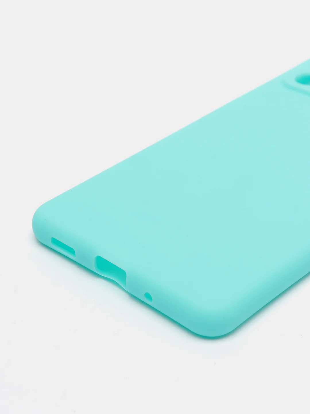 Бирюзовый чехол для Samsung M52/M526B силиконовый