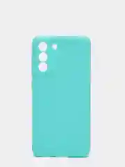 Бирюзовый чехол для Samsung G990B/S21 FE, силиконовый