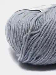 Серый меланж пряжа Детский каприз теплый Пехорка, 50% шерсть мериносовая 50% фибра, 50г, 125м