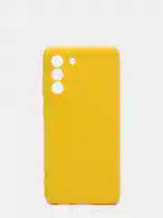Желтый чехол для Samsung G990B/S21 FE, силиконовый