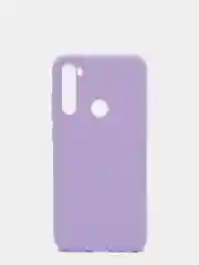 Сиреневый чехол для  Xiaomi Redmi Note 8T силиконовый матовый однотонный