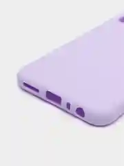 Сиреневый чехол для  Xiaomi Redmi Note 8T силиконовый матовый однотонный