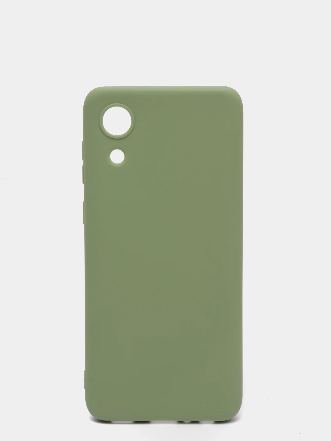 Оливковый чехол для Samsung A03 Core/A032F силиконовый