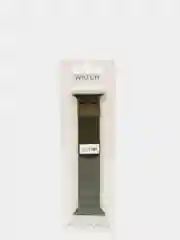 Лесной зеленый ремешок для Apple Watch "Миланская петля", металлический