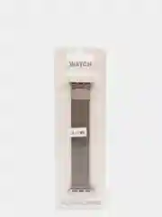 Серый ремешок для Apple Watch "Миланская петля", металлический