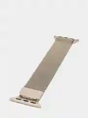 Серый ремешок для Apple Watch "Миланская петля", металлический