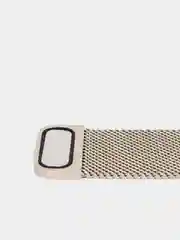 Серый ремешок для Apple Watch "Миланская петля", металлический