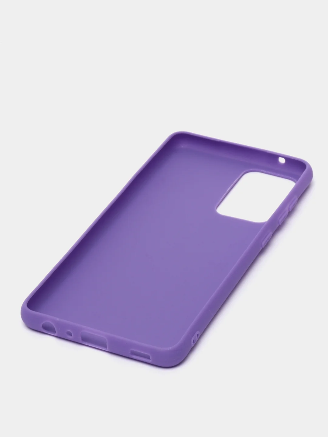 Лавандовый чехол Samsung Galaxy A52 / A52s, Самсунг Галакси А52 / А52с силиконовый цветной матовый