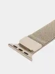 Серый ремешок для Apple Watch "Миланская петля", металлический