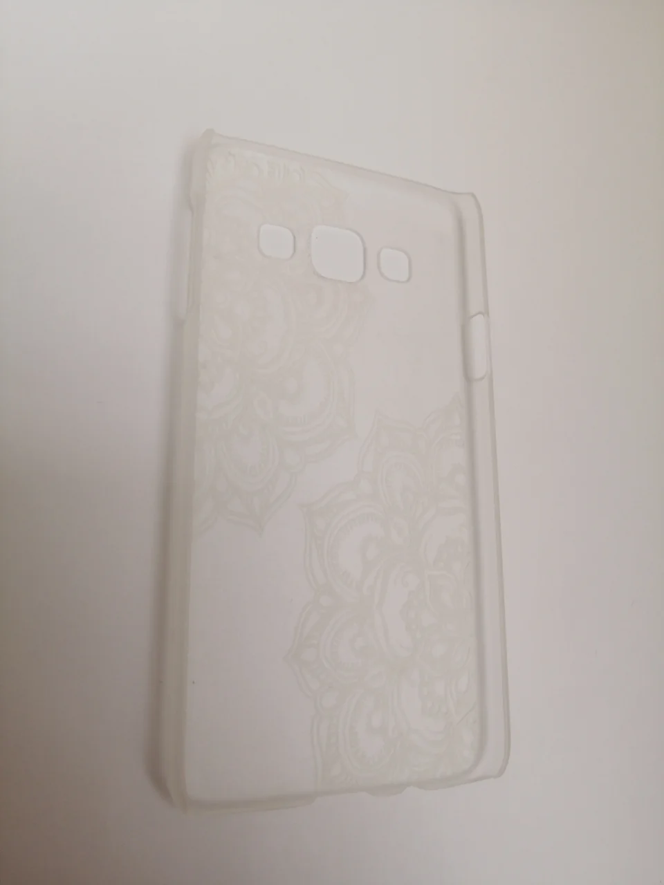 Пластиковый с рисунком чехол Samsung A3 15/Самсунг А3 2015(А300F) пластик