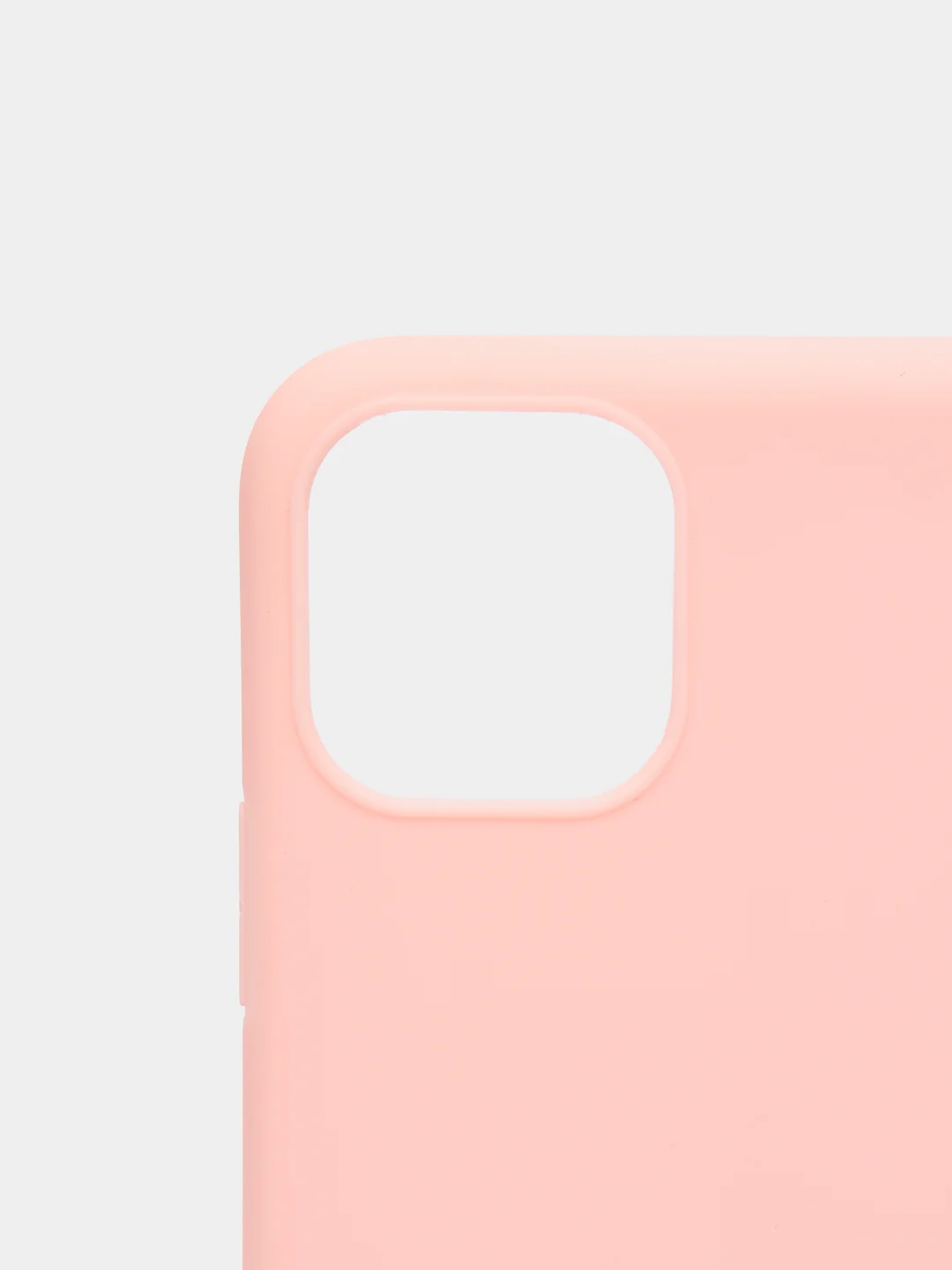 Розовый чехол для Apple iPhone 11 Pro Max силиконовый, матовый, однотонный