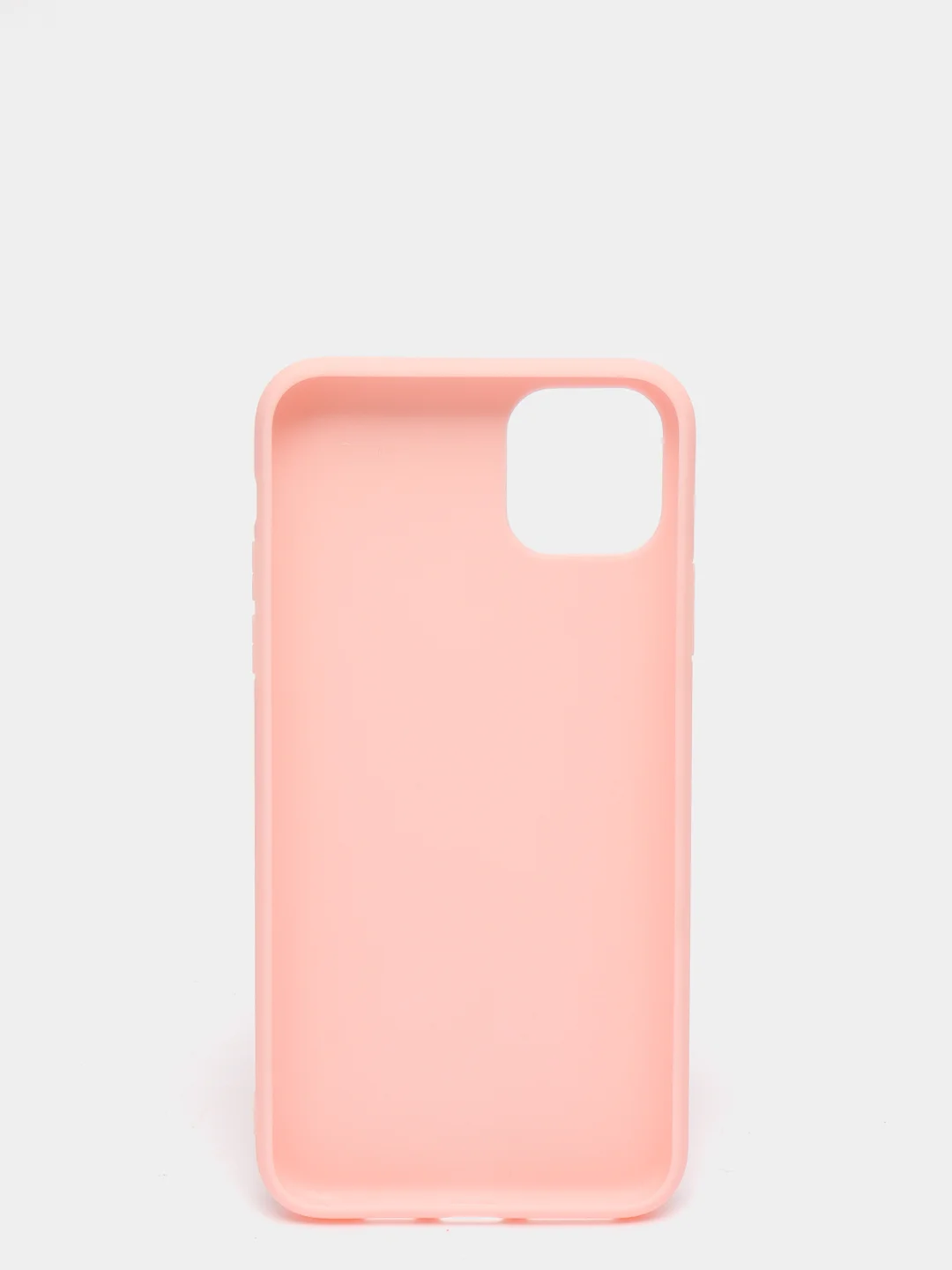 Розовый чехол для Apple iPhone 11 Pro Max силиконовый, матовый, однотонный