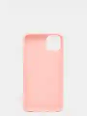 Розовый чехол для Apple iPhone 11 Pro Max силиконовый, матовый, однотонный