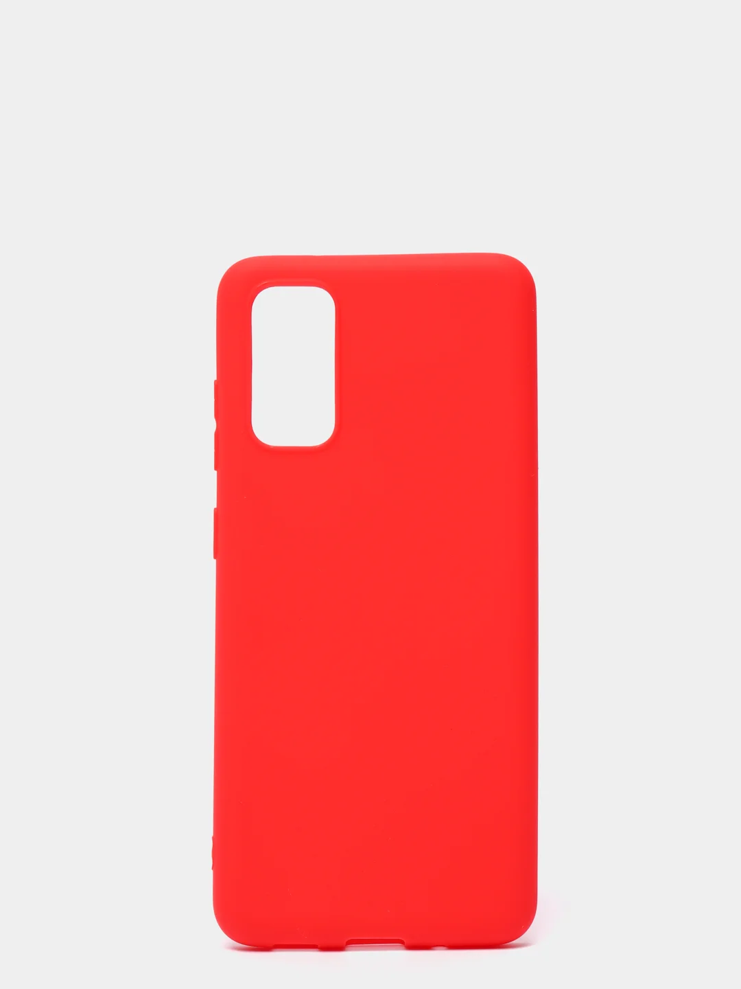 Красный чехол Samsung Galaxy S20, Самсунг Галакси С20 силиконовый