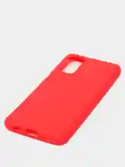Красный чехол Samsung Galaxy S20, Самсунг Галакси С20 силиконовый