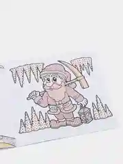 Мятный водные раскраски CRYSTAL BOOK 235х225 мм