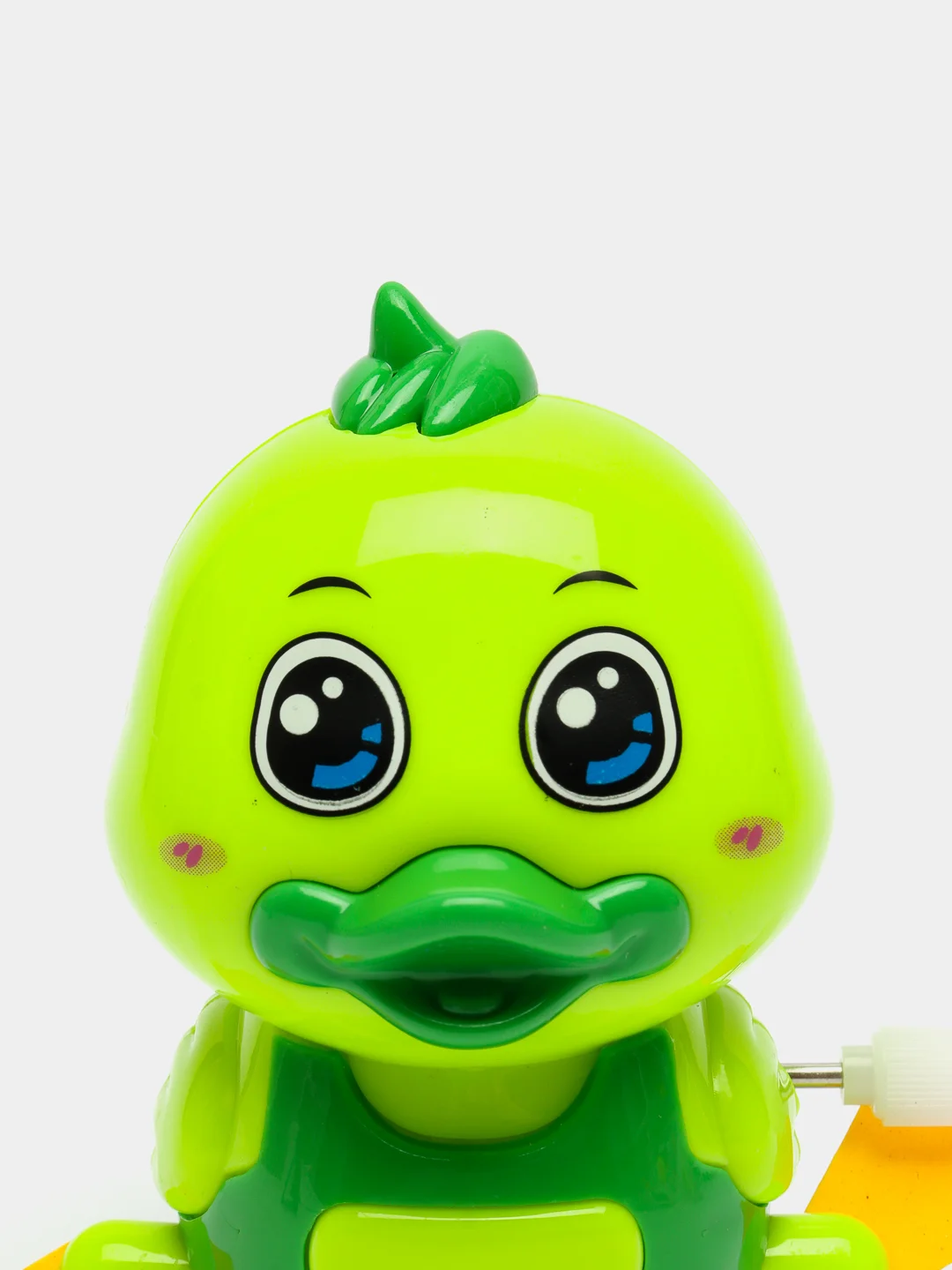 Зеленый заводная игрушка "Утенок", цвет микс