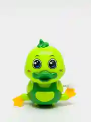 Зеленый заводная игрушка "Утенок", цвет микс
