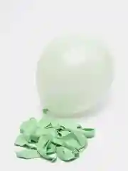 Лайм воздушные шары "Макарун", пастельные цвета, 1, 5, 10, 100 штук