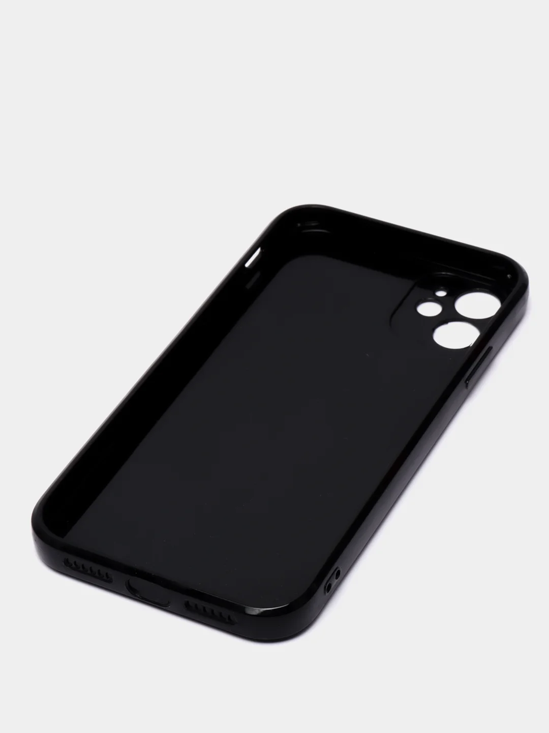 Черный чехол для iPhone 7 8 Plus XR X XS 11 12 13 Pro Max mini с защитой камеры айфон про макс