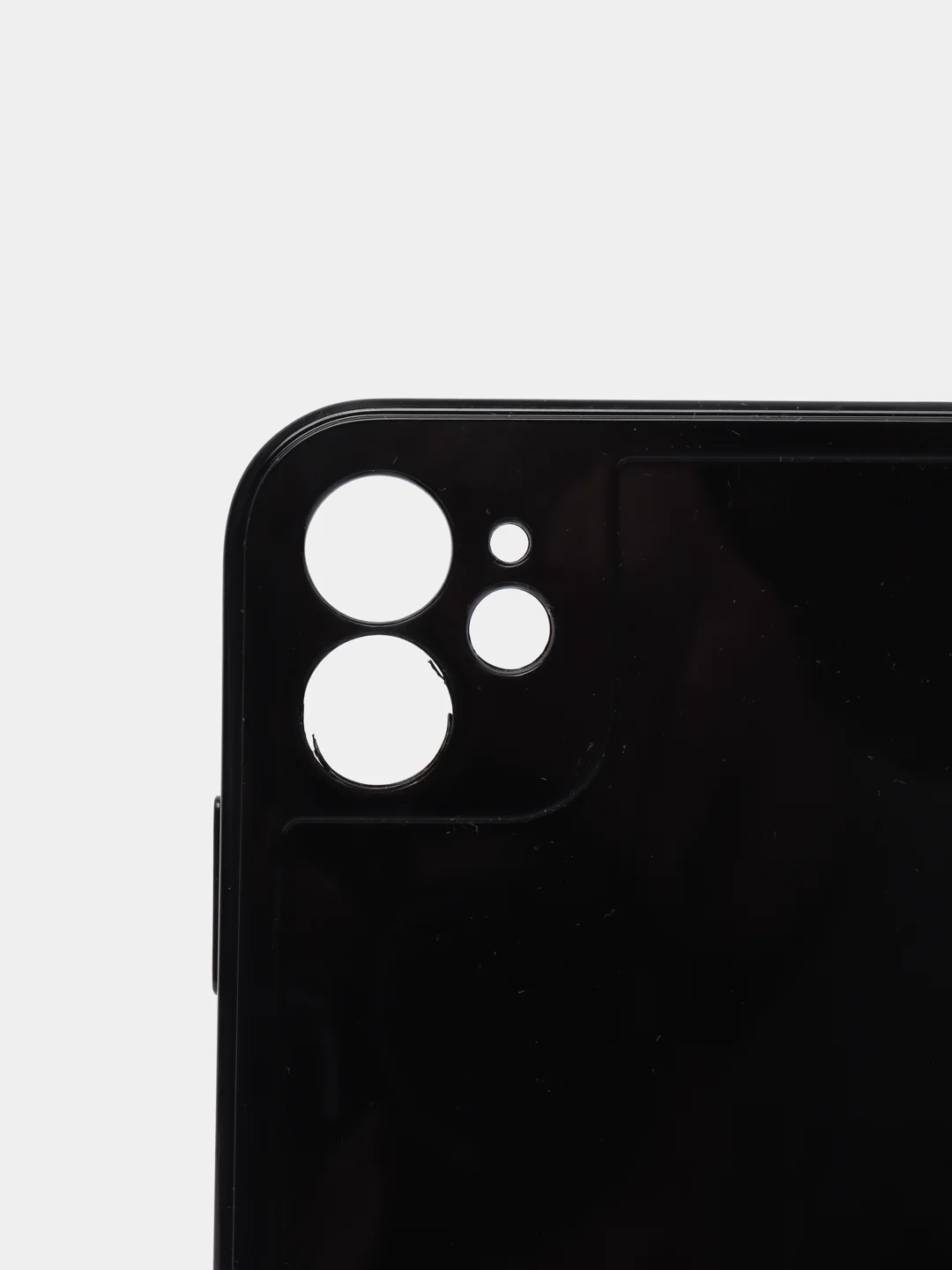 Черный чехол для iPhone 7 8 Plus XR X XS 11 12 13 Pro Max mini с защитой камеры айфон про макс